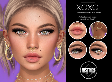 Second Life Marketplace - .:District 28:. XoXo Pack